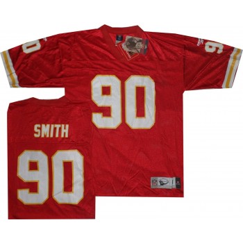 Chiefs 90 Neil Smith Throwback Red Men Jersey Chiefs 90 Neil Smith Throwback Red Men Jersey