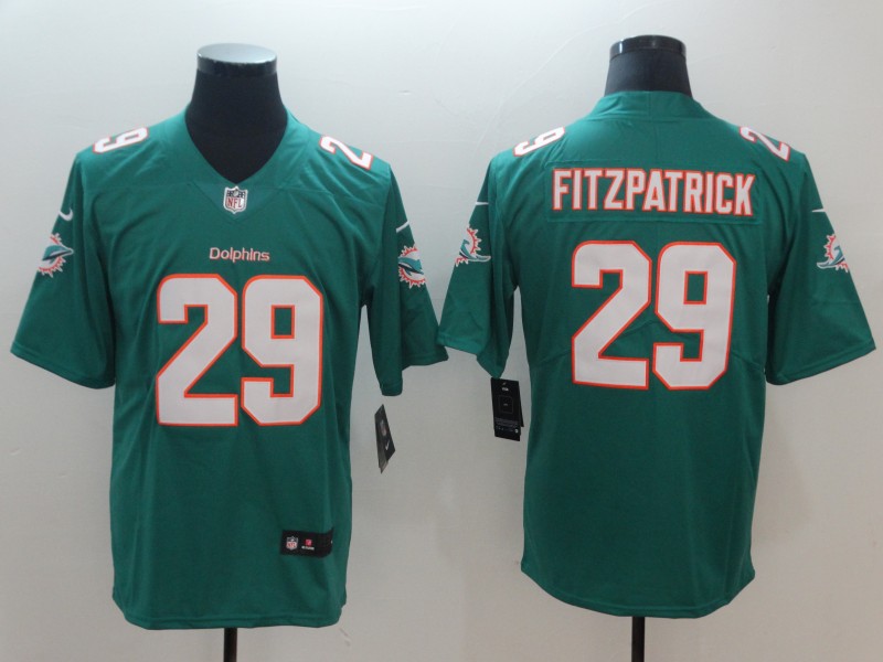 Men's Miami Dolphins #29 Minkah Fitzpatrick Aqua Vapor Untouchable NFL Limited Stitched Jersey Men's Miami Dolphins #29 Minkah Fitzpatrick Aqua Vapor Untouchable NFL Limited Stitched Jersey