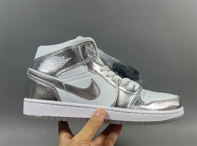 Women RunningWomen Running Weapon Air Jordan 1 White/Sliver Shoes 523 Women RunningWomen Running Weapon Air Jordan 1 White/Sliver Shoes 523