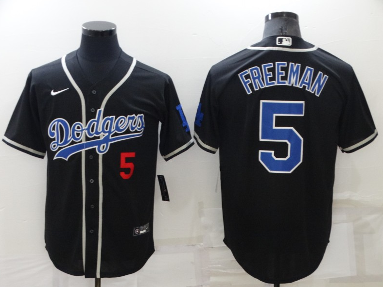 Youth Los Angeles Dodgers #5 Freddie Freeman Black Stitched Baseball Jersey Youth Los Angeles Dodgers #5 Freddie Freeman Black Stitched Baseball Jersey