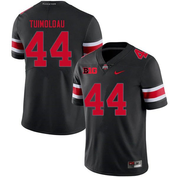 Ohio State Buckeyes #44 J.T. Tuimoloau Black Stitched Jersey Ohio State Buckeyes #44 J.T. Tuimoloau Black Stitched Jersey