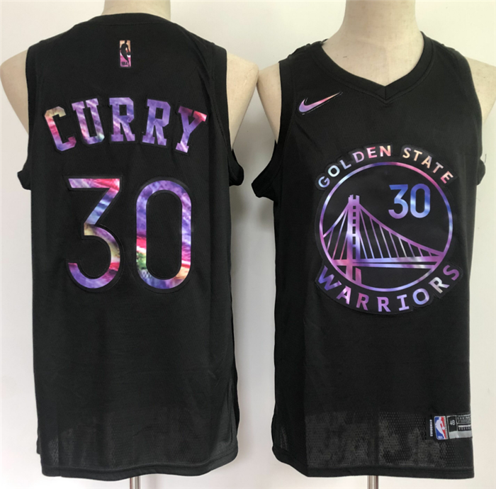 Men's Golden State Warriors #30 Stephen Curry Black Stitched Jersey Men's Golden State Warriors #30 Stephen Curry Black Stitched Jersey