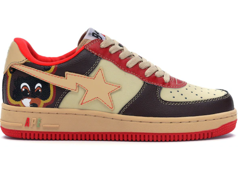Men's Air Force 1 Low Red/Black/Cream Shoes 0277 Men's Air Force 1 Low Red/Black/Cream Shoes 0277