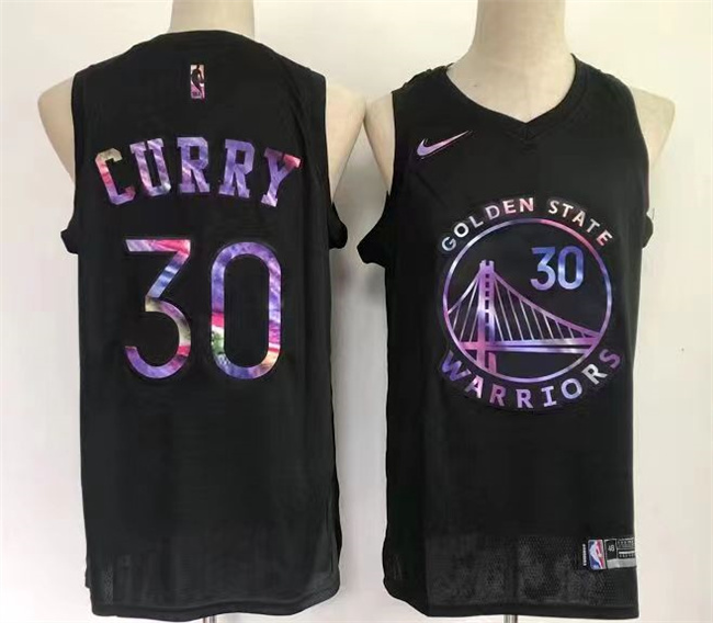 Men's Golden State Warriors #30 Stephen Curry Black Stitched Basketball Jersey Men's Golden State Warriors #30 Stephen Curry Black Stitched Basketball Jersey