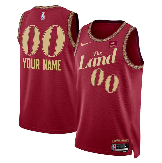 Men's Cleveland Cavaliers Active Player Custom Light Blue 2024/25 City Edition Stitched Jersey Men's Cleveland Cavaliers Active Player Custom Light Blue 2024/25 City Edition Stitched Jersey