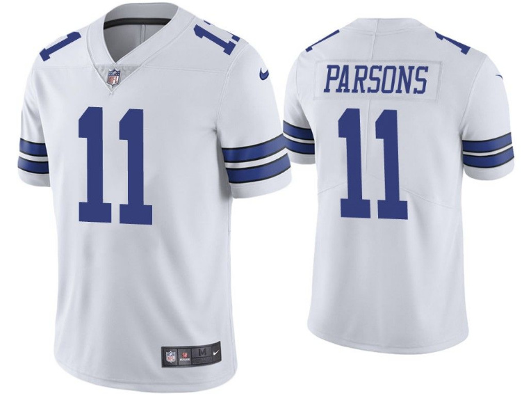 Toddlers Dallas Cowboys #11 Micah Parsons White Vapor Limited Stitched Jersey Toddlers Dallas Cowboys #11 Micah Parsons White Vapor Limited Stitched Jersey