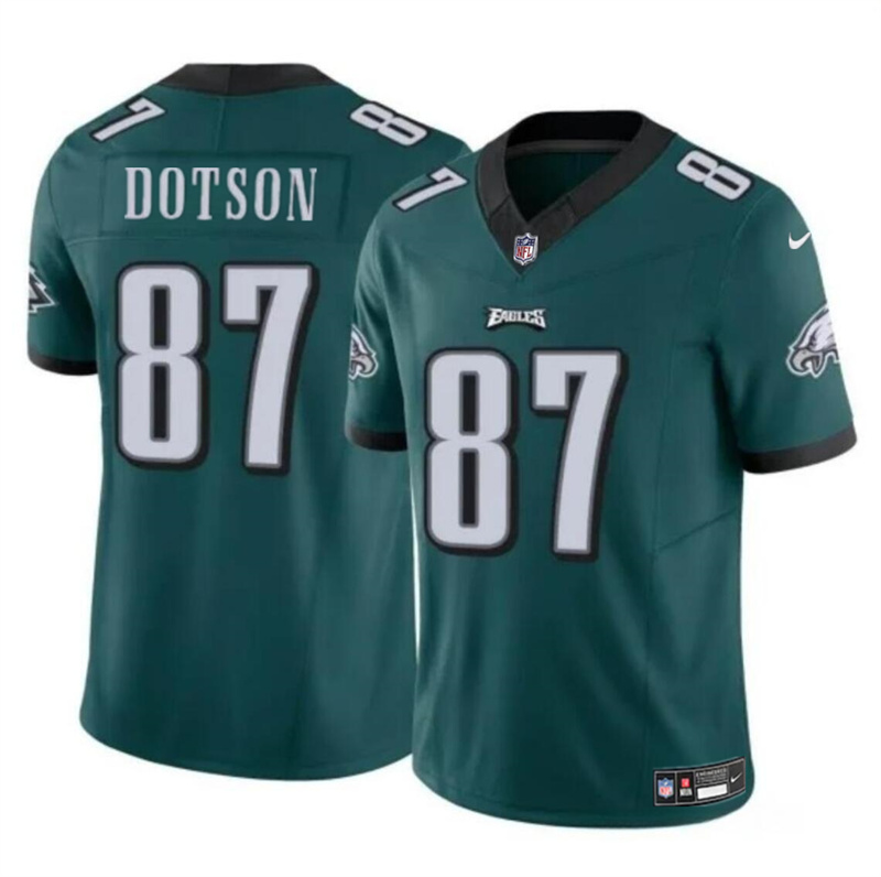Youth Philadelphia Eagles #87 Jahan Dotson Green F.U.S.E Vapor Untouchable Limited Stitched Football Jersey Youth Philadelphia Eagles #87 Jahan Dotson Green F.U.S.E Vapor Untouchable Limited Stitched Football Jersey