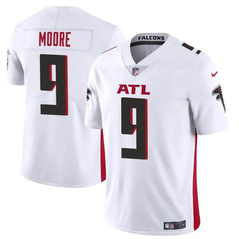Youth Atlanta Falcons #9 Rondale Moore White Vapor Untouchable Limited Stitched Football Jersey Youth Atlanta Falcons #9 Rondale Moore White Vapor Untouchable Limited Stitched Football Jersey