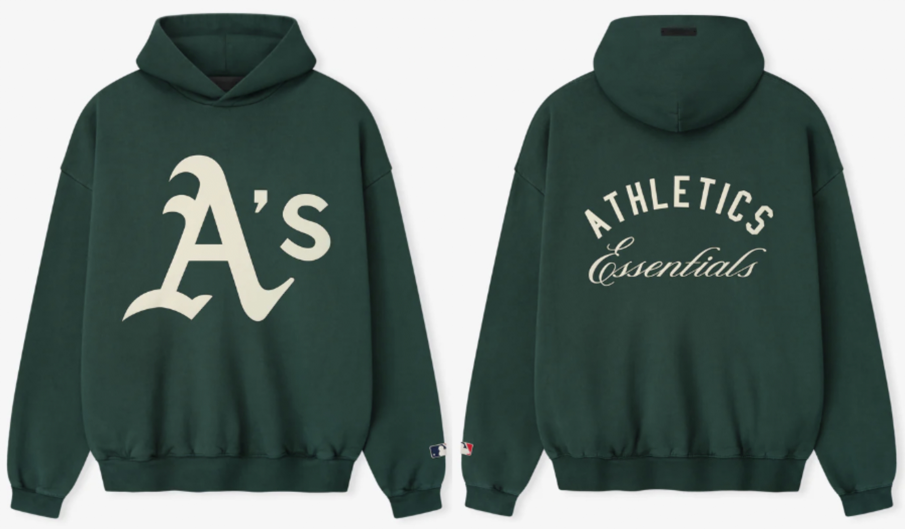Men's Oakland Athletics Green Fear of God Sport Hoodie