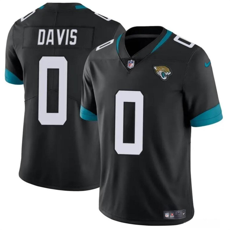 Youth Jacksonville Jaguars #0 Gabe Davis Black Vapor Untouchable Limited Stitched Jersey Youth Jacksonville Jaguars #0 Gabe Davis Black Vapor Untouchable Limited Stitched Jersey