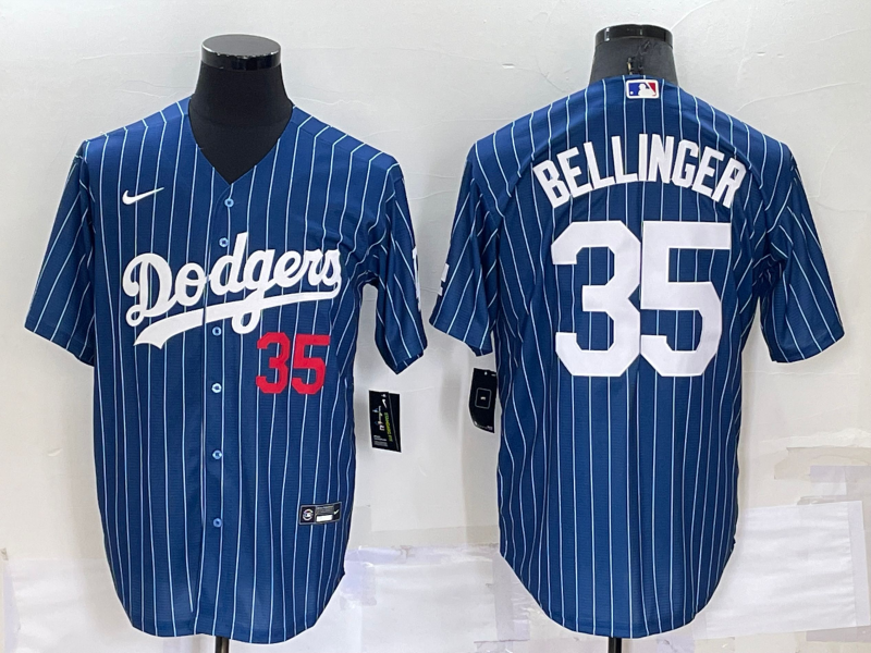 Men's Los Angeles Dodgers #35 Cody Bellinger Navy Cool Base Stitched Baseball Jersey Men's Los Angeles Dodgers #35 Cody Bellinger Navy Cool Base Stitched Baseball Jersey
