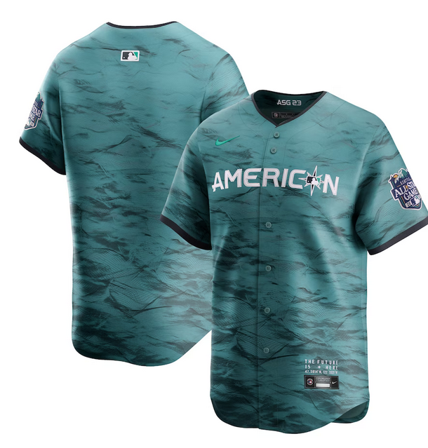 Men's Texas Rangers Blank Teal 2023 All-star Stitched Baseball Jersey Men's Texas Rangers Blank Teal 2023 All-star Stitched Baseball Jersey