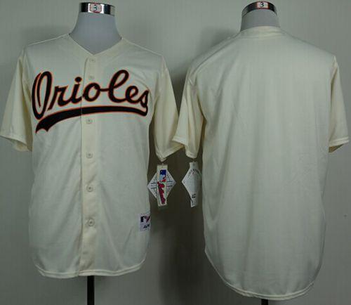 Orioles Blank Cream 1954 Turn Back The Clock Stitched MLB Jersey Orioles Blank Cream 1954 Turn Back The Clock Stitched MLB Jersey