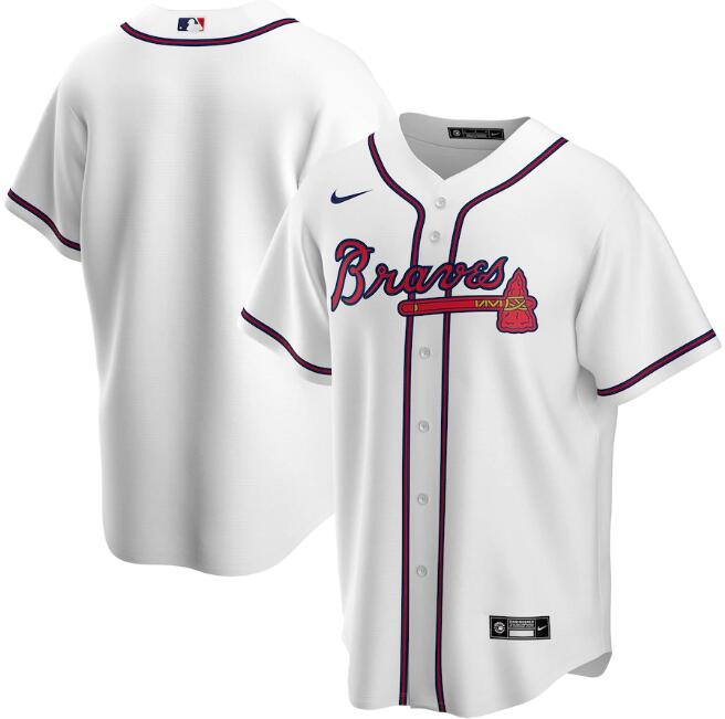 Men's Atlanta Braves Blank White MLB Cool Base Stitched Jersey Men's Atlanta Braves Blank White MLB Cool Base Stitched Jersey