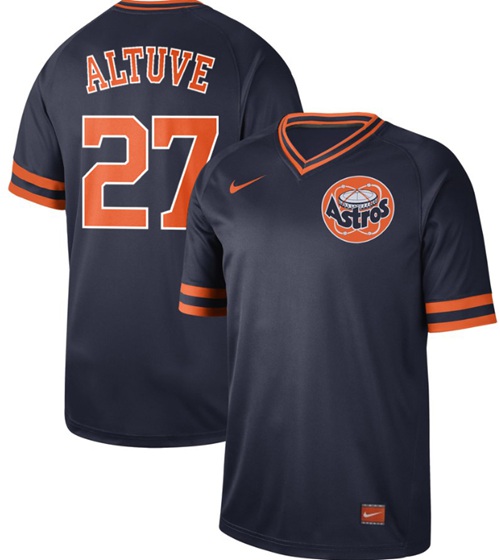 Nike Astros #27 Jose Altuve Navy Authentic Cooperstown Collection Stitched MLB Jersey Nike Astros #27 Jose Altuve Navy Authentic Cooperstown Collection Stitched MLB Jersey