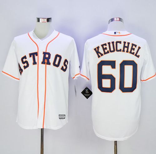 Astros #60 Dallas Keuchel New White Cool Base Stitched MLB Jersey Astros #60 Dallas Keuchel New White Cool Base Stitched MLB Jersey