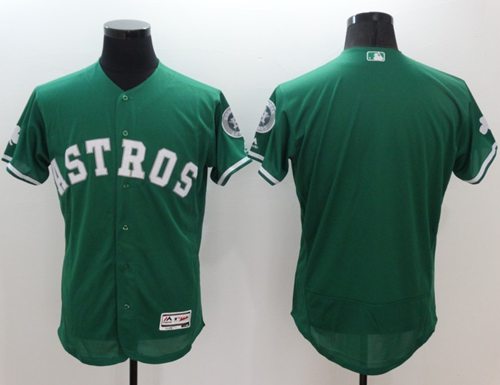 Astros Blank Green Celtic Flexbase Authentic Collection Stitched MLB Jersey Astros Blank Green Celtic Flexbase Authentic Collection Stitched MLB Jersey