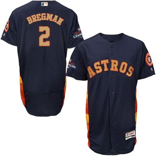 Astros #2 Alex Bregman Navy Blue FlexBase Authentic 2018 Gold Program Cool Base Stitched MLB Jersey Astros #2 Alex Bregman Navy Blue FlexBase Authentic 2018 Gold Program Cool Base Stitched MLB Jersey