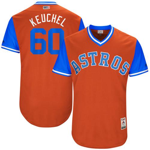 Astros #60 Dallas Keuchel Orange "Keuchel" Players Weekend Authentic Stitched MLB Jersey Astros #60 Dallas Keuchel Orange "Keuchel" Players Weekend Authentic Stitched MLB Jersey