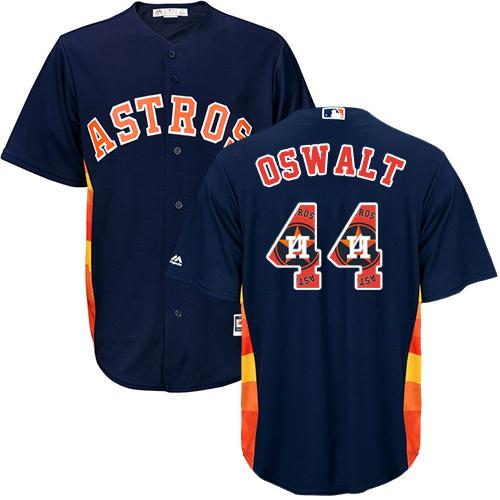 Astros #44 Roy Oswalt Navy Blue Team Logo Fashion Stitched MLB Jersey Astros #44 Roy Oswalt Navy Blue Team Logo Fashion Stitched MLB Jersey