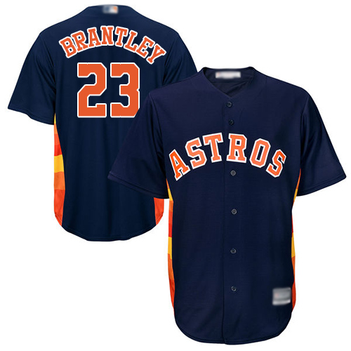 Astros #23 Michael Brantley Navy Blue New Cool Base Stitched MLB Jersey Astros #23 Michael Brantley Navy Blue New Cool Base Stitched MLB Jersey