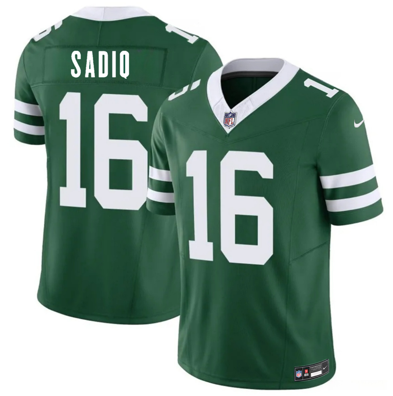 Men's New York Jets #16 Kenyon Sadiq Green 2026 Draft F.U.S.E. Vapor Untouchable Limited Stitched Jersey