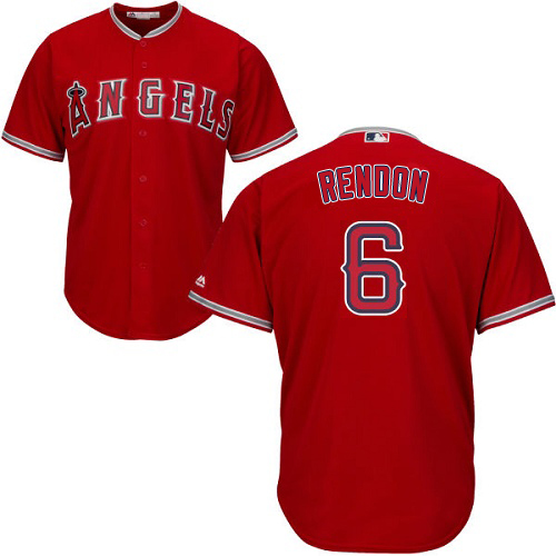 Angels of Anaheim #6 Anthony Rendon Red New Cool Base Stitched MLB Jersey Angels of Anaheim #6 Anthony Rendon Red New Cool Base Stitched MLB Jersey