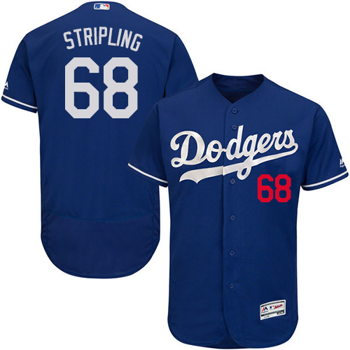 Dodgers #68 Ross Stripling Blue Flexbase Authentic Collection Stitched MLB Jersey Dodgers #68 Ross Stripling Blue Flexbase Authentic Collection Stitched MLB Jersey