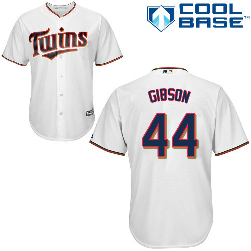 Twins #44 Kyle Gibson White Cool Base Stitched MLB Jersey Twins #44 Kyle Gibson White Cool Base Stitched MLB Jersey