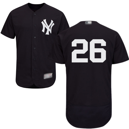 Yankees #26 DJ LeMahieu Navy Blue Flexbase Authentic Collection Stitched MLB Jersey Yankees #26 DJ LeMahieu Navy Blue Flexbase Authentic Collection Stitched MLB Jersey