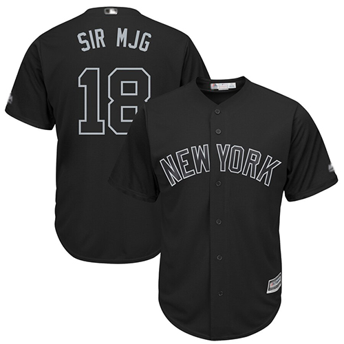 Yankees #18 Didi Gregorius Black 