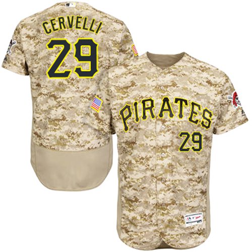 Pirates #29 Francisco Cervelli Camo Flexbase Authentic Collection Stitched MLB Jersey Pirates #29 Francisco Cervelli Camo Flexbase Authentic Collection Stitched MLB Jersey