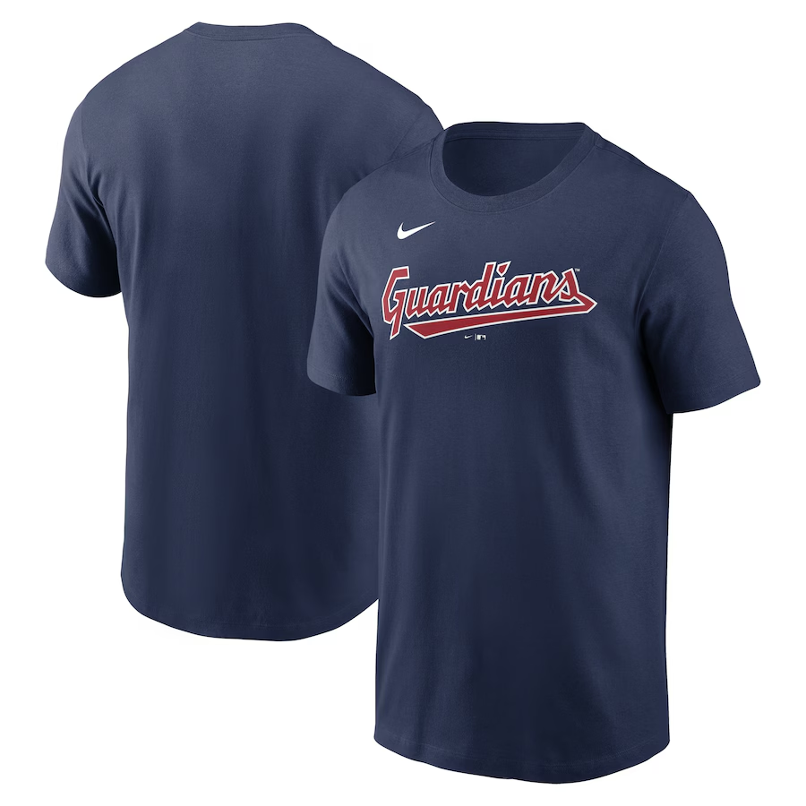 Men's Cleveland Guardians Navy T-Shirt