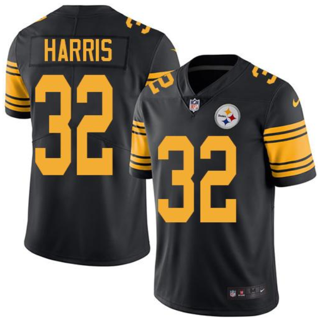 Nike Steelers #32 Franco Harris Black Men's Stitched NFL Limited Rush Jersey Nike Steelers #32 Franco Harris Black Men's Stitched NFL Limited Rush Jersey