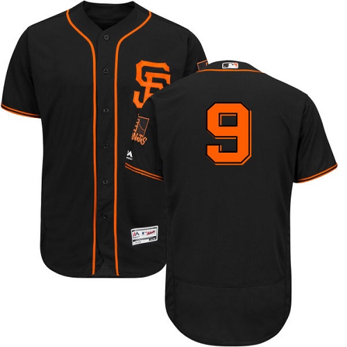 Giants #9 Brandon Belt Black Flexbase Authentic Collection Alternate Stitched MLB Jersey Giants #9 Brandon Belt Black Flexbase Authentic Collection Alternate Stitched MLB Jersey