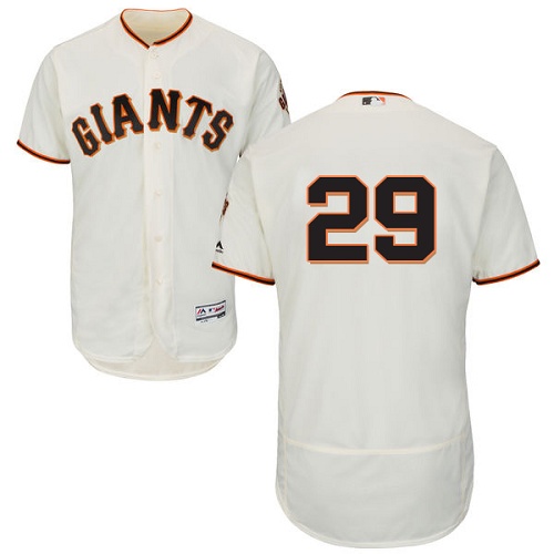 Giants #29 Jeff Samardzija Cream Flexbase Authentic Collection Stitched MLB Jersey Giants #29 Jeff Samardzija Cream Flexbase Authentic Collection Stitched MLB Jersey