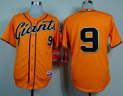 Giants #9 Brandon Belt Orange Cool Base Stitched MLB Jersey Giants #9 Brandon Belt Orange Cool Base Stitched MLB Jersey