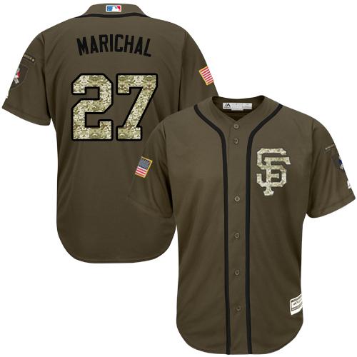 Giants #27 Juan Marichal Green Salute to Service Stitched MLB Jersey Giants #27 Juan Marichal Green Salute to Service Stitched MLB Jersey