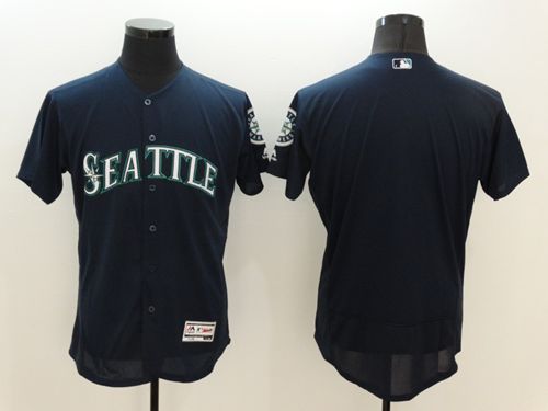 Mariners Blank Navy blue Flexbase Authentic Collection Stitched MLB Jersey Mariners Blank Navy blue Flexbase Authentic Collection Stitched MLB Jersey