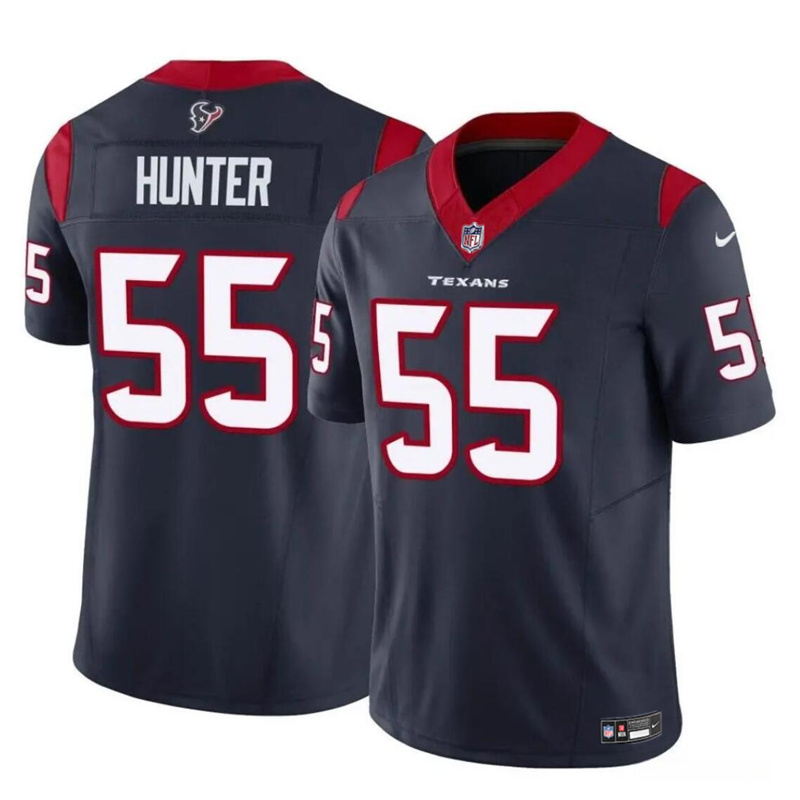 Men's Houston Texans #55 Danielle Hunter Navy 2024 F.U.S.E 2023 F.U.S.E Vapor Untouchable Stitched Football Jersey Men's Houston Texans #55 Danielle Hunter Navy 2024 F.U.S.E 2023 F.U.S.E Vapor Untouchable Stitched Football Jersey
