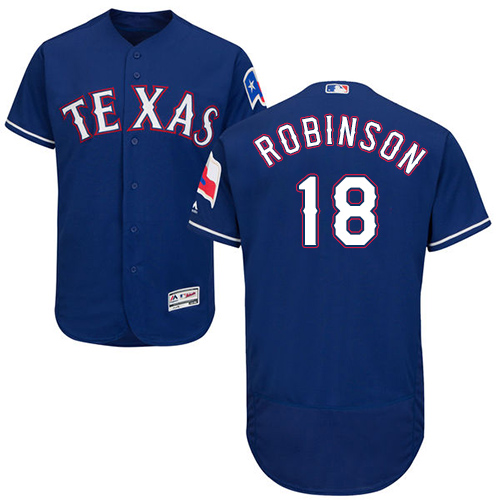Rangers #18 Drew Robinson Blue Flexbase Authentic Collection Stitched MLB Jersey Rangers #18 Drew Robinson Blue Flexbase Authentic Collection Stitched MLB Jersey