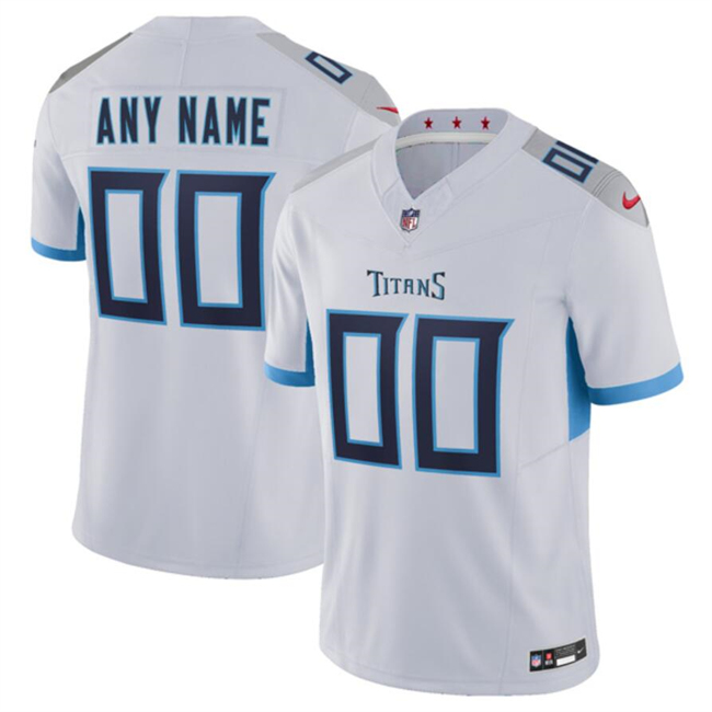 Men's Tennessee Titans Active Player Custom White F.U.S.E Vapor Limited Stitched Football Jersey Men's Tennessee Titans Active Player Custom White F.U.S.E Vapor Limited Stitched Football Jersey