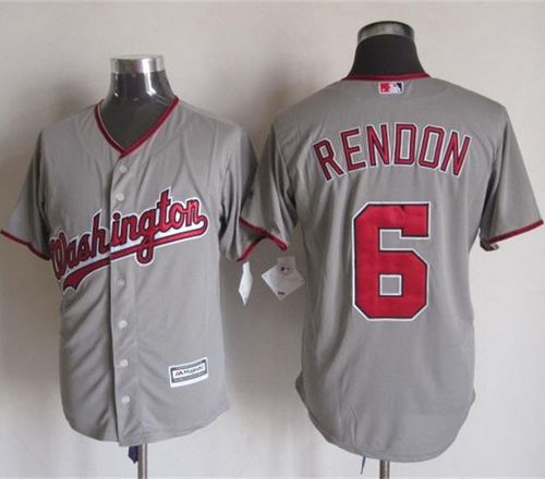 Nationals #6 Anthony Rendon Grey New Cool Base Stitched MLB Jersey Nationals #6 Anthony Rendon Grey New Cool Base Stitched MLB Jersey