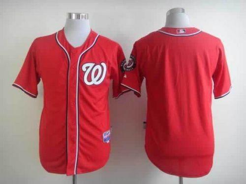 Nationals Blank Red Cool Base Stitched MLB Jersey Nationals Blank Red Cool Base Stitched MLB Jersey