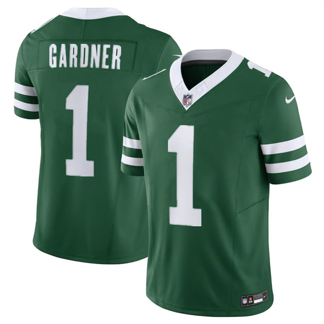 Men's New York Jets #1 Sauce Gardner Green 2024 F.U.S.E. Vapor Limited Stitched Jersey Men's New York Jets #1 Sauce Gardner Green 2024 F.U.S.E. Vapor Limited Stitched Jersey