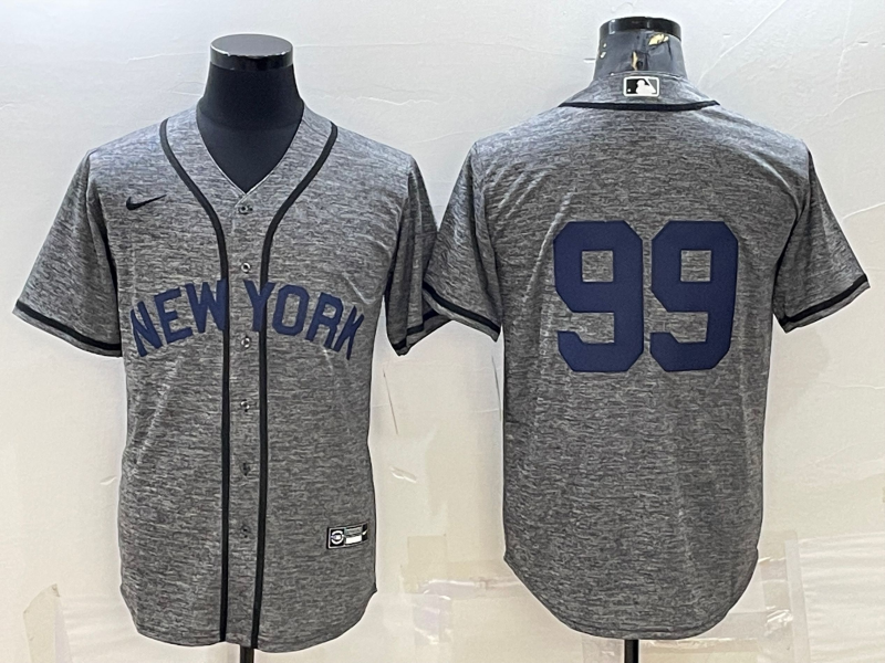 Men's New York Yankees #99 Aaron Judgey Grey Cool Base Stitched Jersey Men's New York Yankees #99 Aaron Judgey Grey Cool Base Stitched Jersey