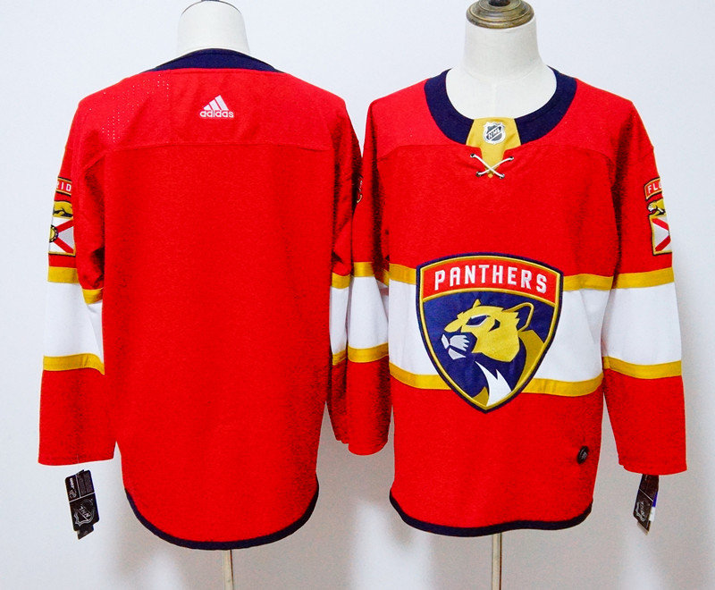 Men's Adidas Florida Panthers Red Stitched NHL Jersey Men's Adidas Florida Panthers Red Stitched NHL Jersey