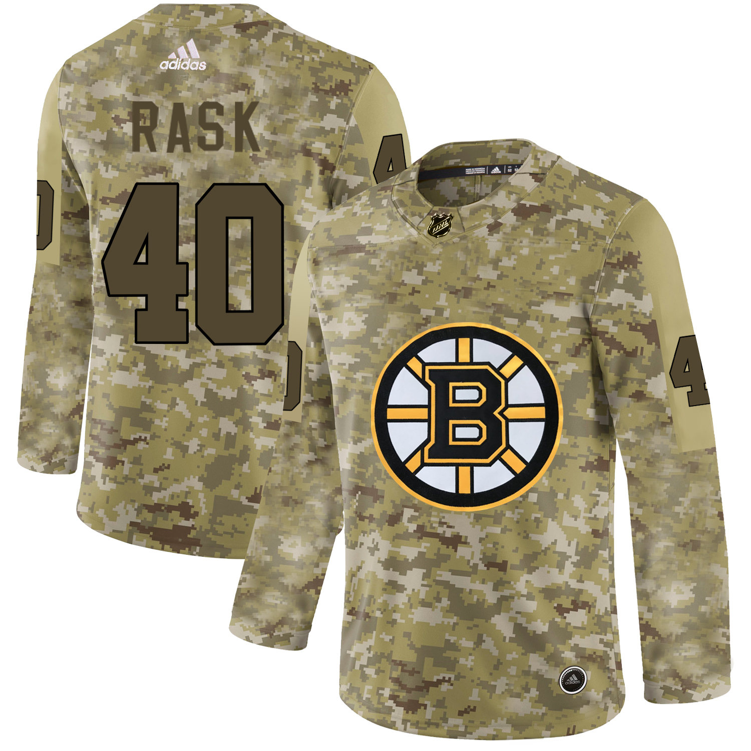 Adidas Bruins #40 Tuukka Rask Camo Authentic Stitched NHL Jersey Adidas Bruins #40 Tuukka Rask Camo Authentic Stitched NHL Jersey