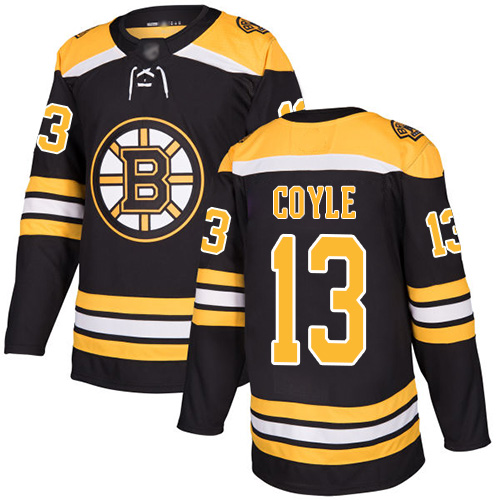 Adidas Bruins #13 Charlie Coyle Black Home Authentic Stitched NHL Jersey Adidas Bruins #13 Charlie Coyle Black Home Authentic Stitched NHL Jersey