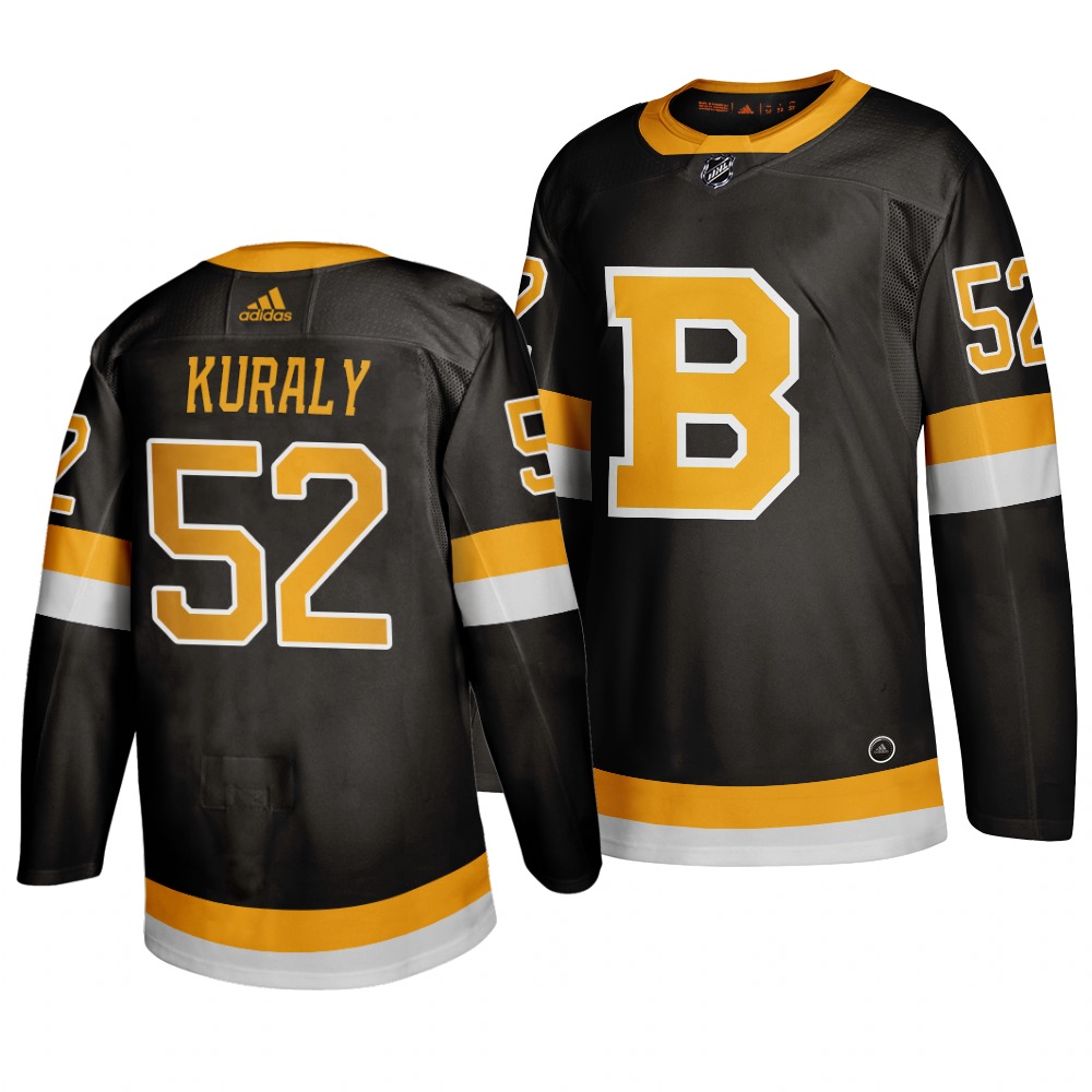 Adidas Boston Bruins #52 Sean Kuraly Black 2019-20 Authentic Third Stitched NHL Jersey Adidas Boston Bruins #52 Sean Kuraly Black 2019-20 Authentic Third Stitched NHL Jersey